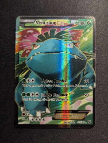 Venusaur EX 141146 XY Base Set Holo Ultra Rare Full Art 2014 Pokmon TCG  NM