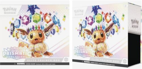 Pokmon TCG Prismatic Evolutions Elite Trainer Box PreOrder Jan 18 Dispatch