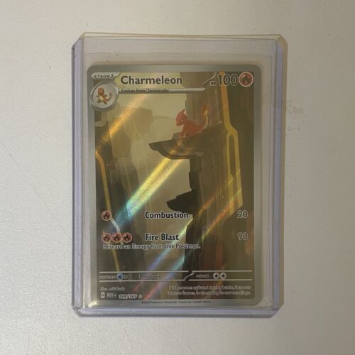 Pokmon TCG Charmeleon Scarlet  Violet151 169165 Holo Illustration Rare