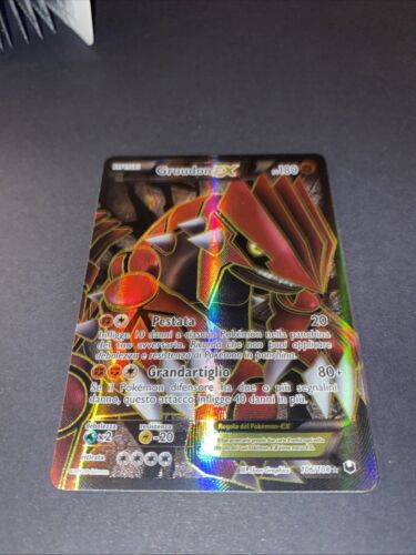 GROUDON EX FULLART 106108 SET ESPLORATORI DELLE TENEBRE 2012 Near Mint ITALIAN